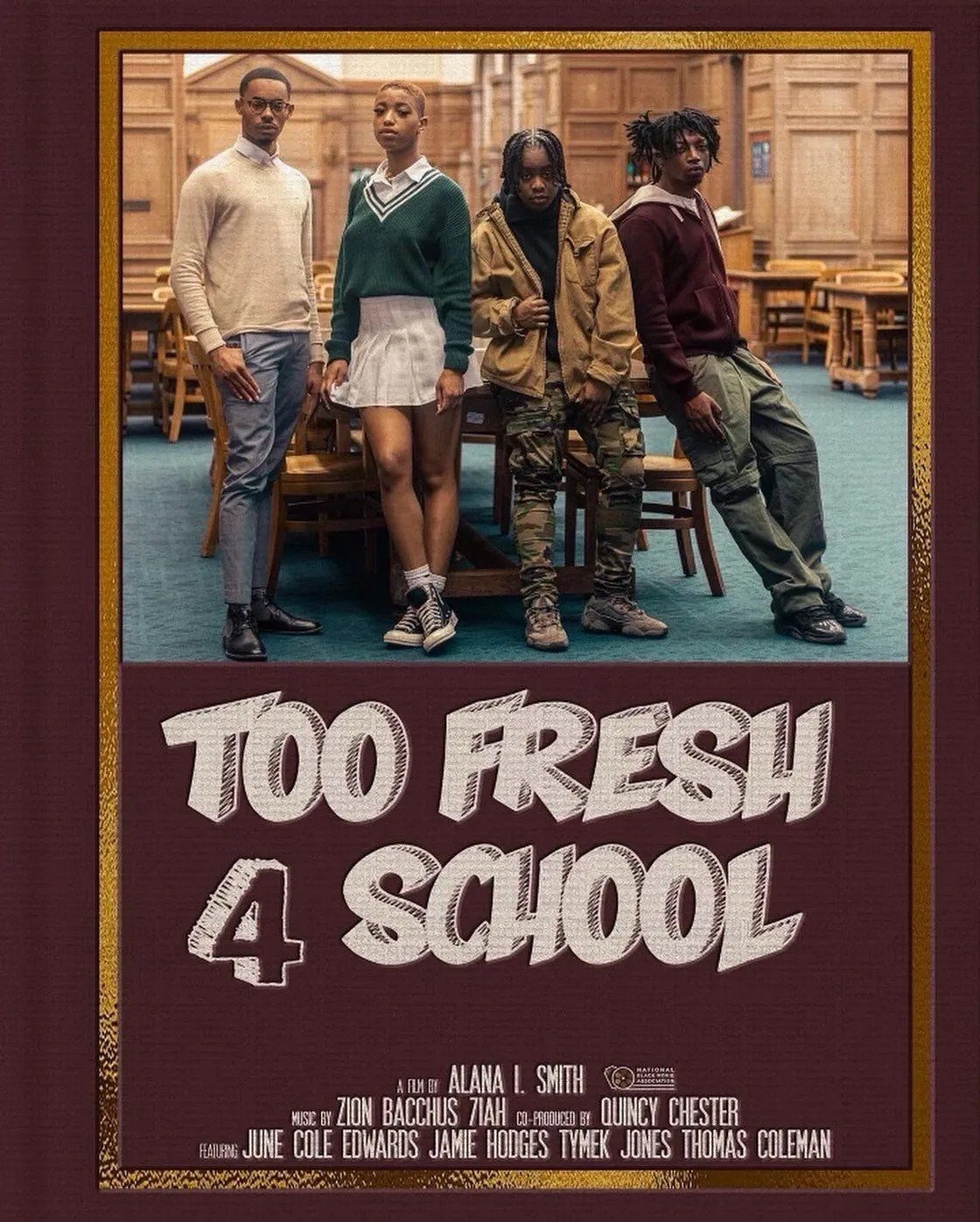 Too Fresh 4 School - A Short Film Written And Directed By Young Filmmaker, Alana I. Smith