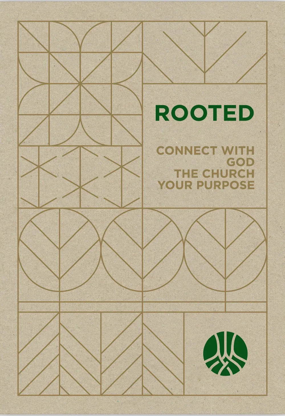 Tan and green graphic for 