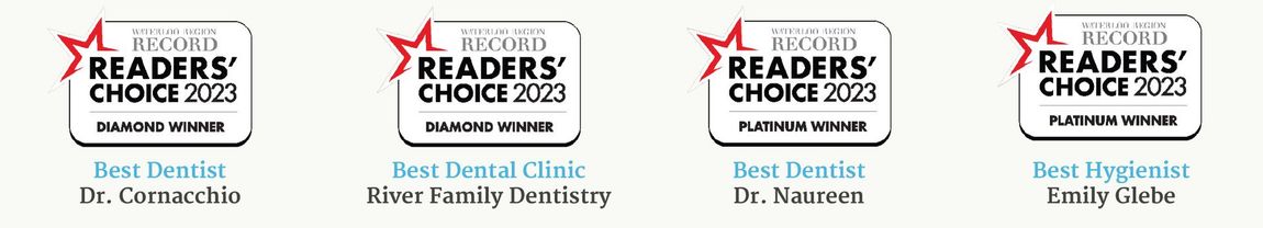 River Family Dentistry - Winner of 4 Waterloo Region Record Readers' Choice Awards 2023