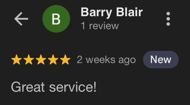 Barry Blair's 5-star review for M&T Auto Shop in Nicholasville, KY