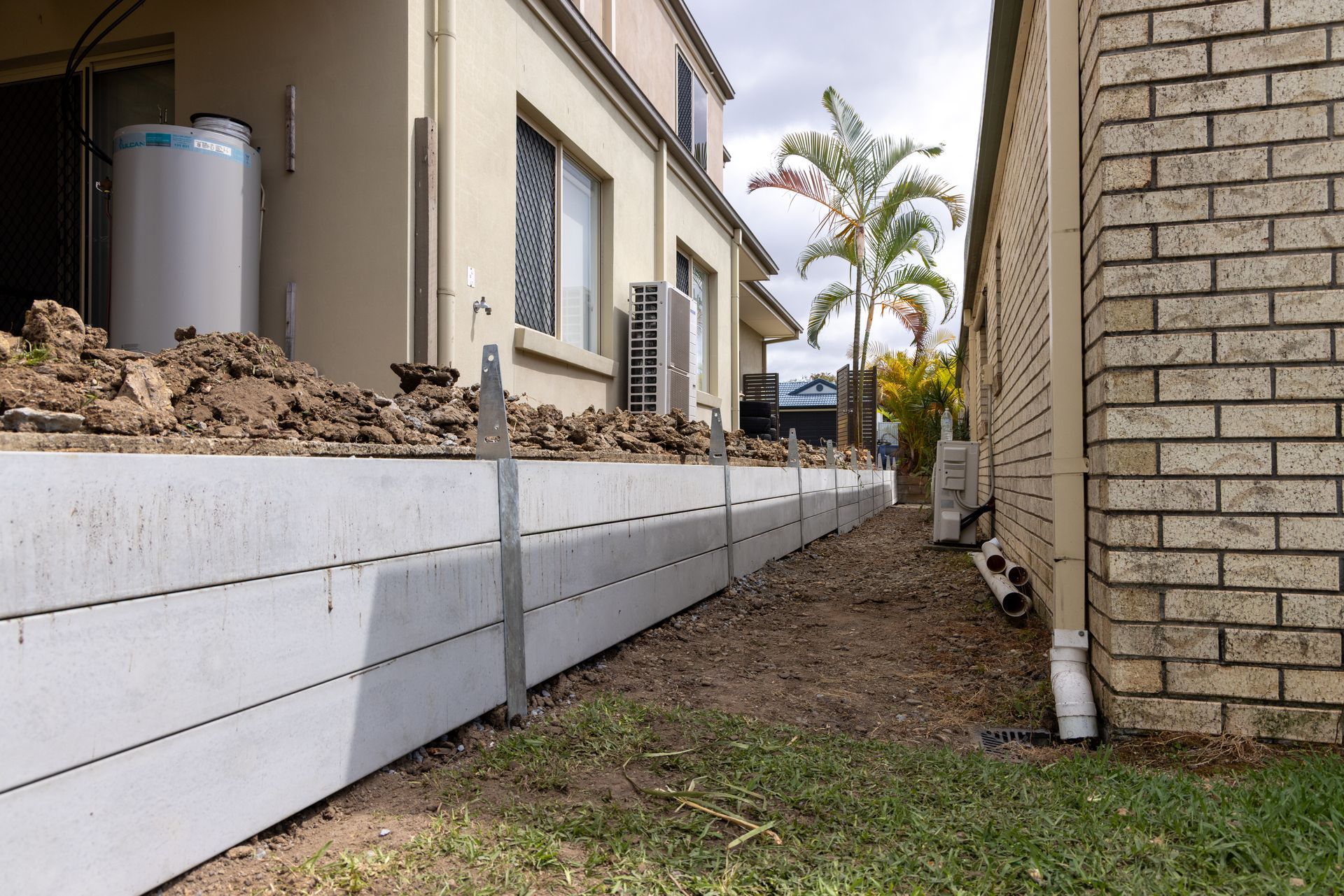 retaining wall replacement Gold Coast