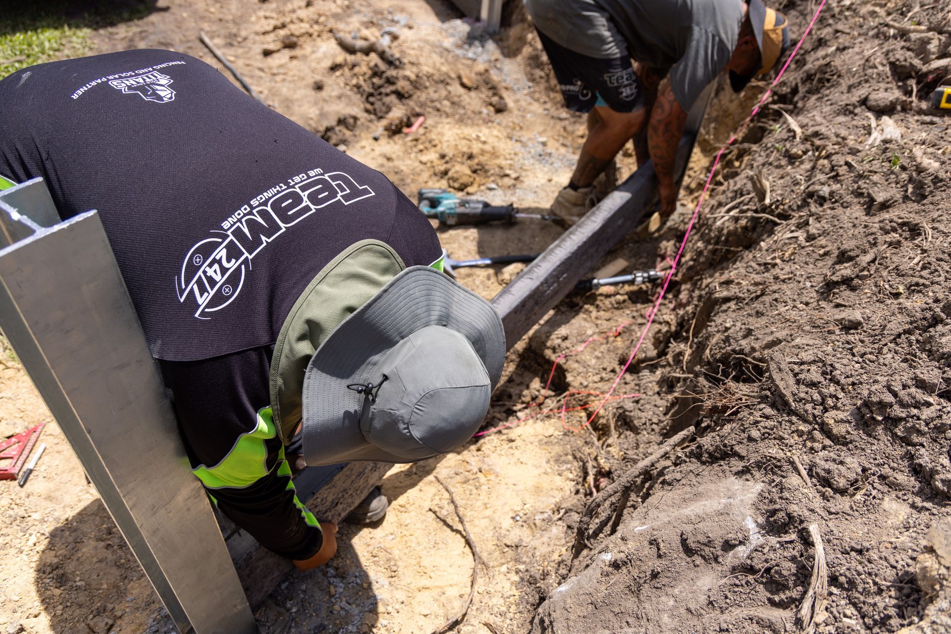 concrete sleeper retaining walls Gold Coast