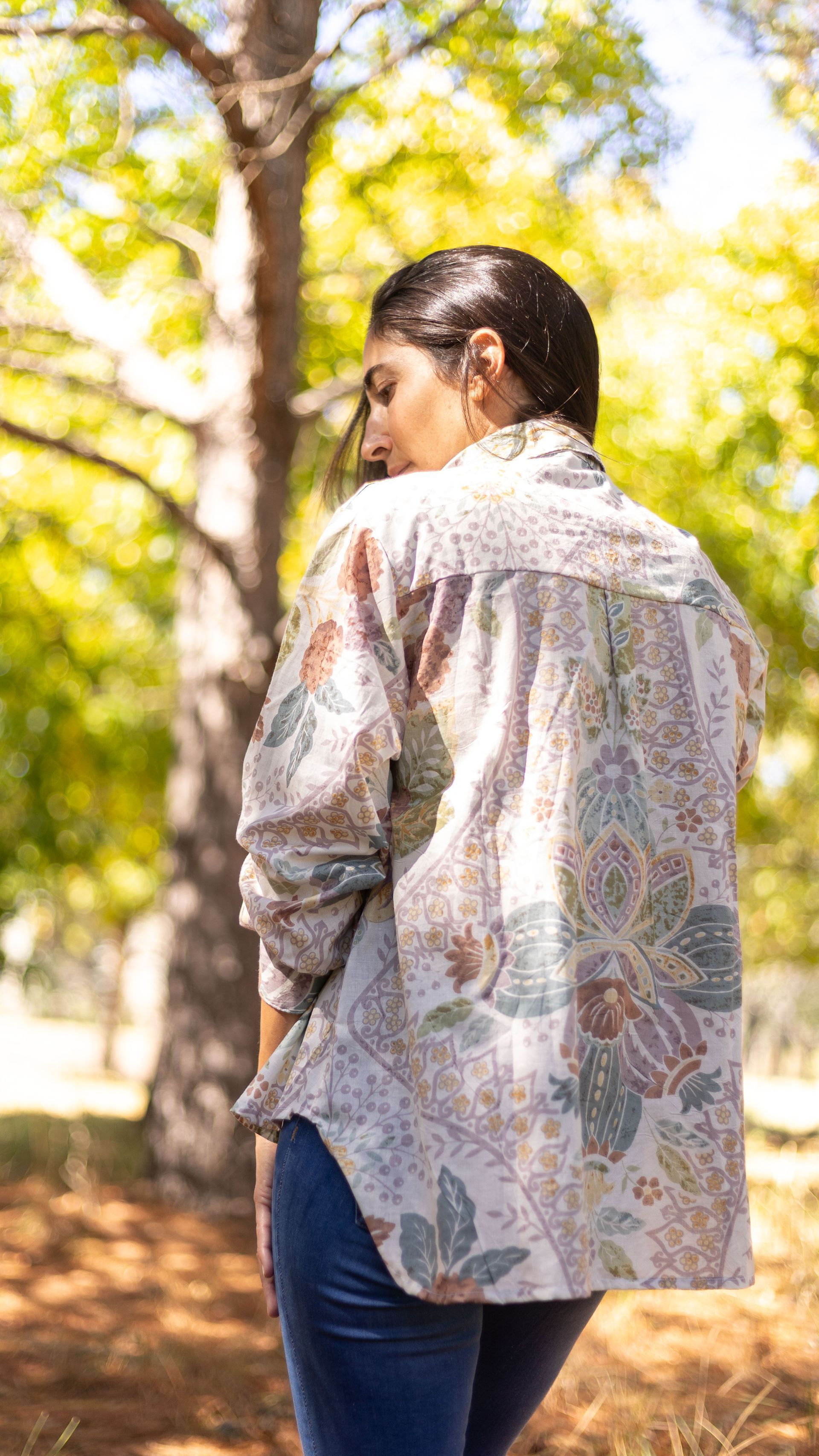 Camisa Mery estampada