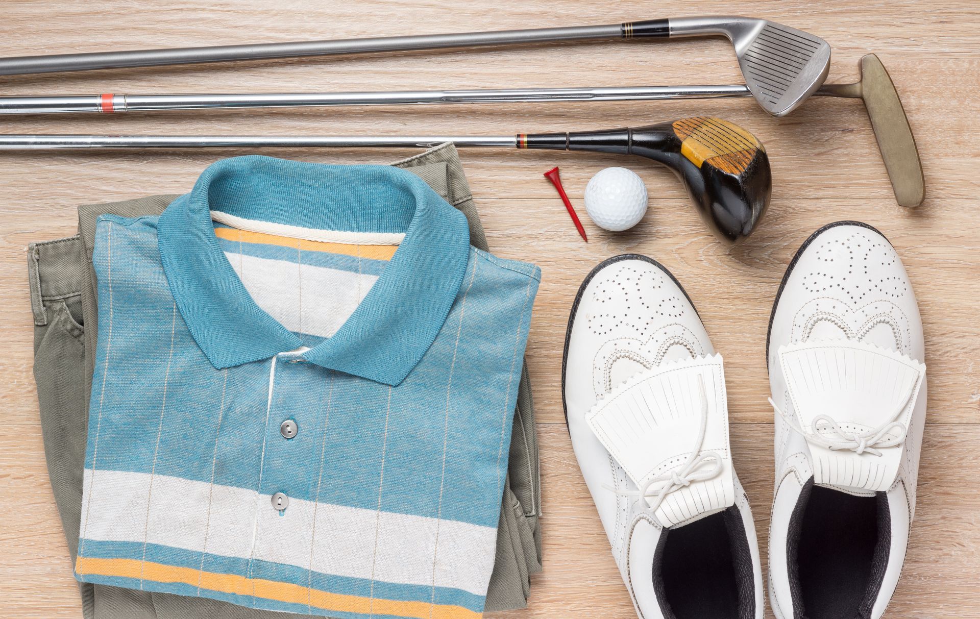 Golf clothing. Golf clothing.