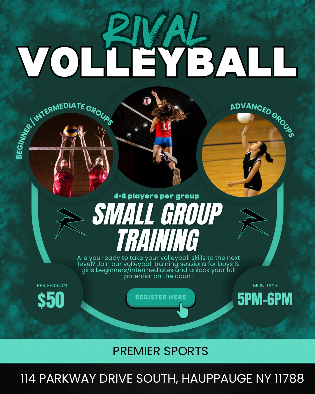 Small Group Training Session Announced