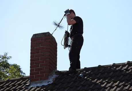 Interior and exterior cleaning at All American Chimney Service LLC in Lac Du Flambeau, WI