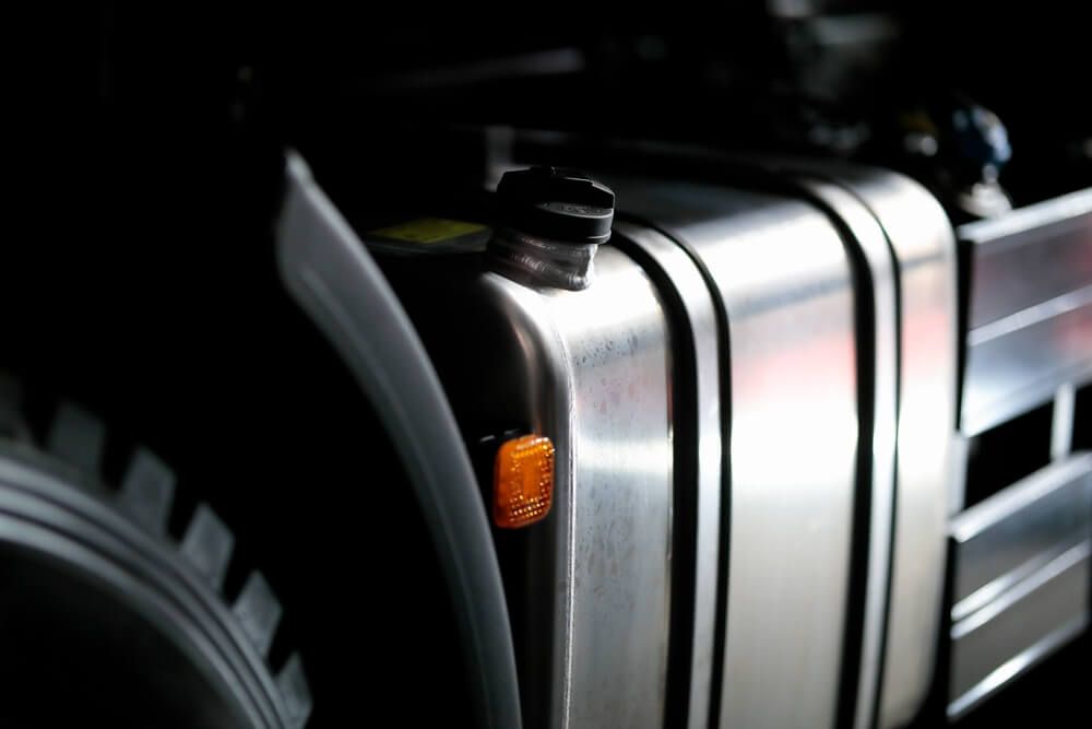 A Close Up of a Metal Tank on the Side of a Truck — ASAP Towing Pty Ltd in Urangan, QLD