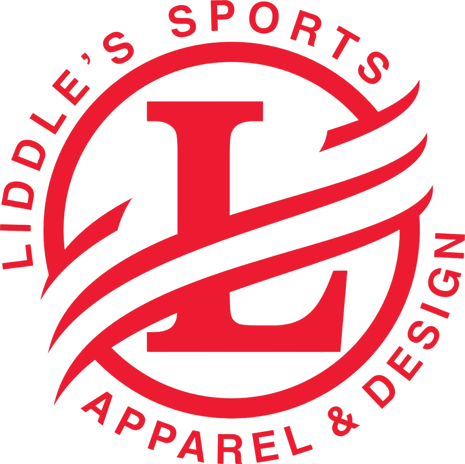 Liddle's Sports and Apparel Red logo