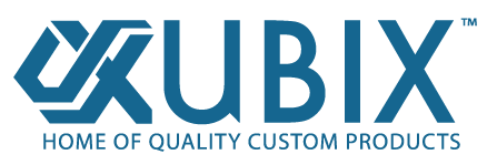 UBIX logo in blue text with tagline 
