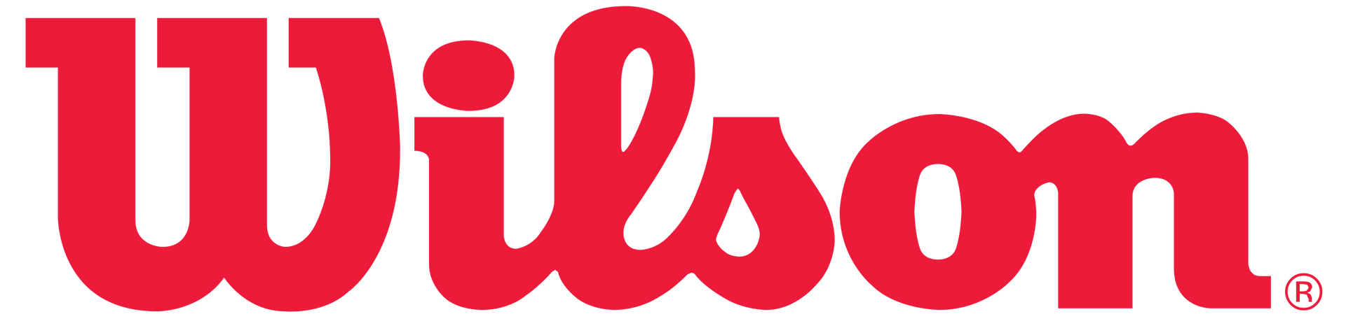 Wilson logo in red text.