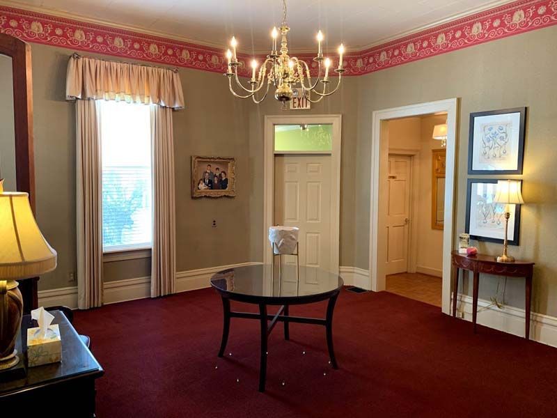 Foyer at Betts & West Funeral Home in Nicholasville, KY