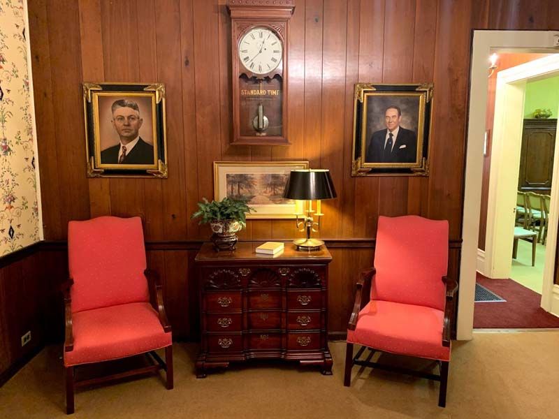 Office at Betts & West Funeral Home in Nicholasville, KY