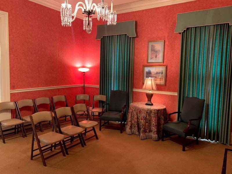 Interior view of Betts & West Funeral Home in Nicholasville, KY