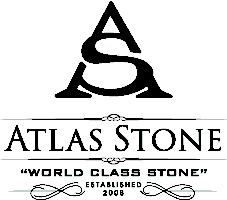 logo for atlas stone, stone veneers in Little rock, Bryant, Hot Springs and Conway