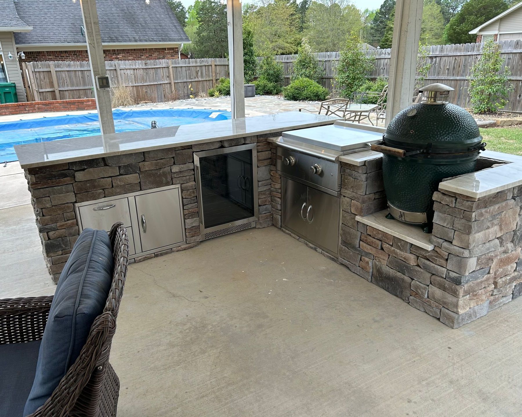 Central Arkansas Outdoor Kitchen Fabricator