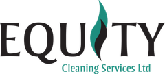 The logo for equity cleaning services ltd