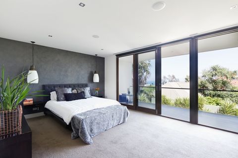 Interior Windows — A Bedroom With An Interior Window Design in Davie, FL