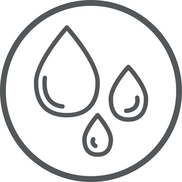 Water icon for HVAC company in Trenton