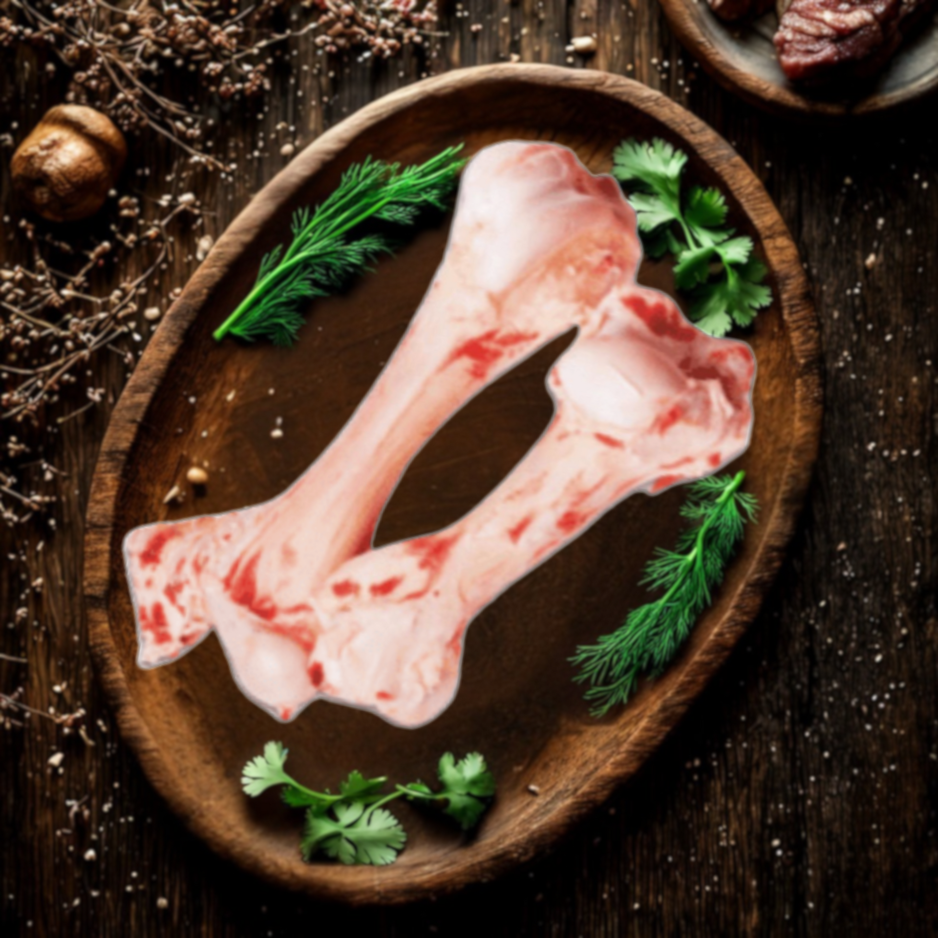 Pack of 4 Whole American Wagyu Bones