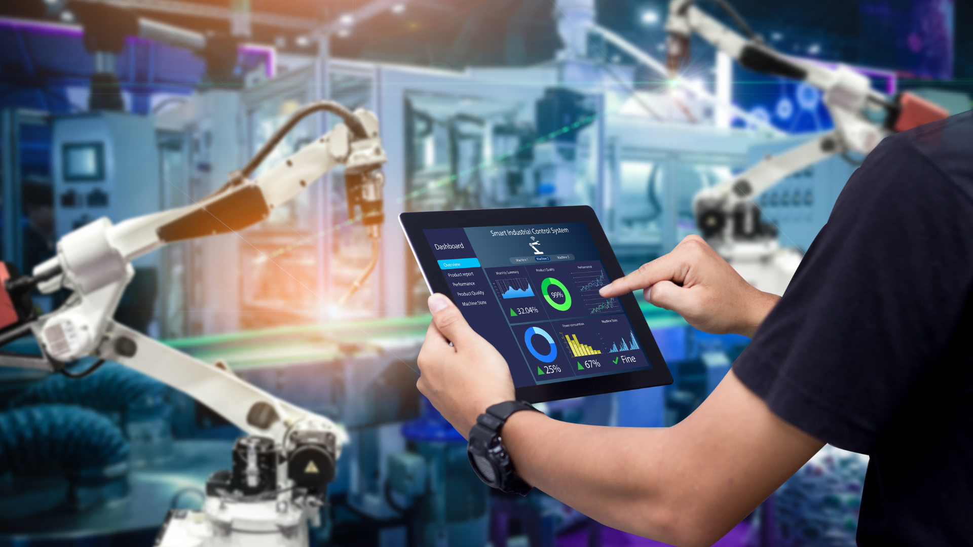 IoT Applications in Smart Manufacturing
