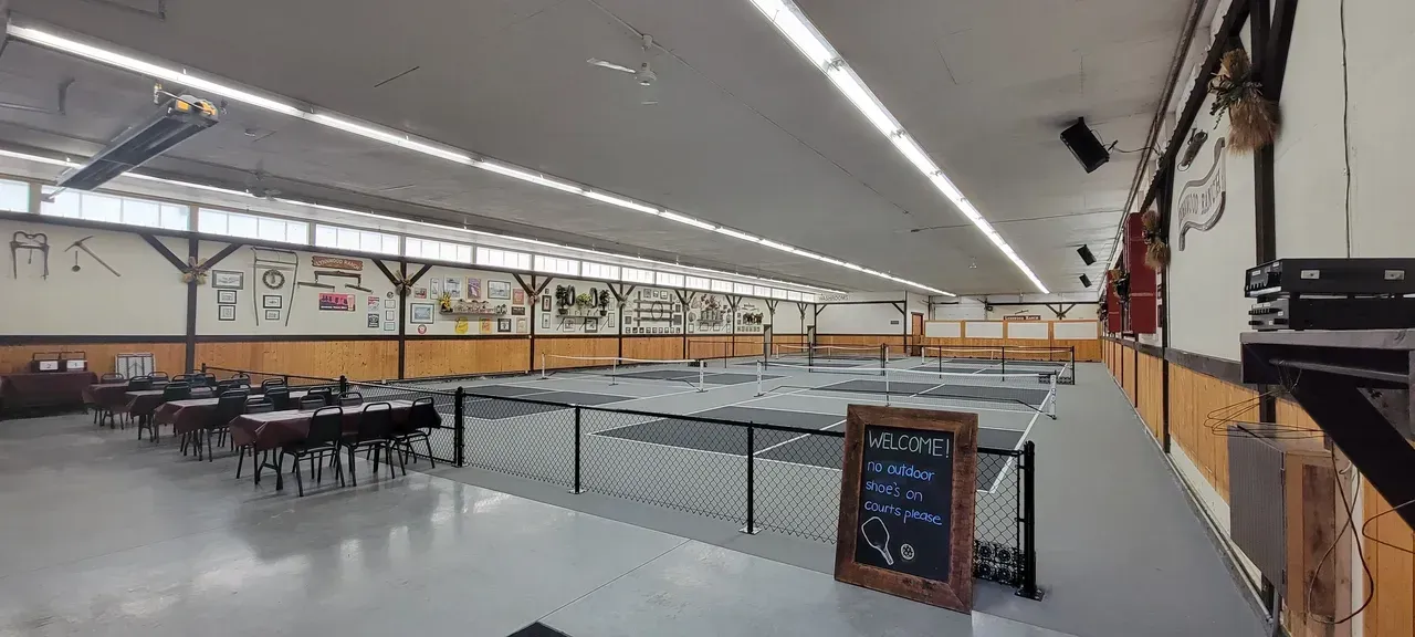 Commercial light fixture installation services in Calgary recreational facility