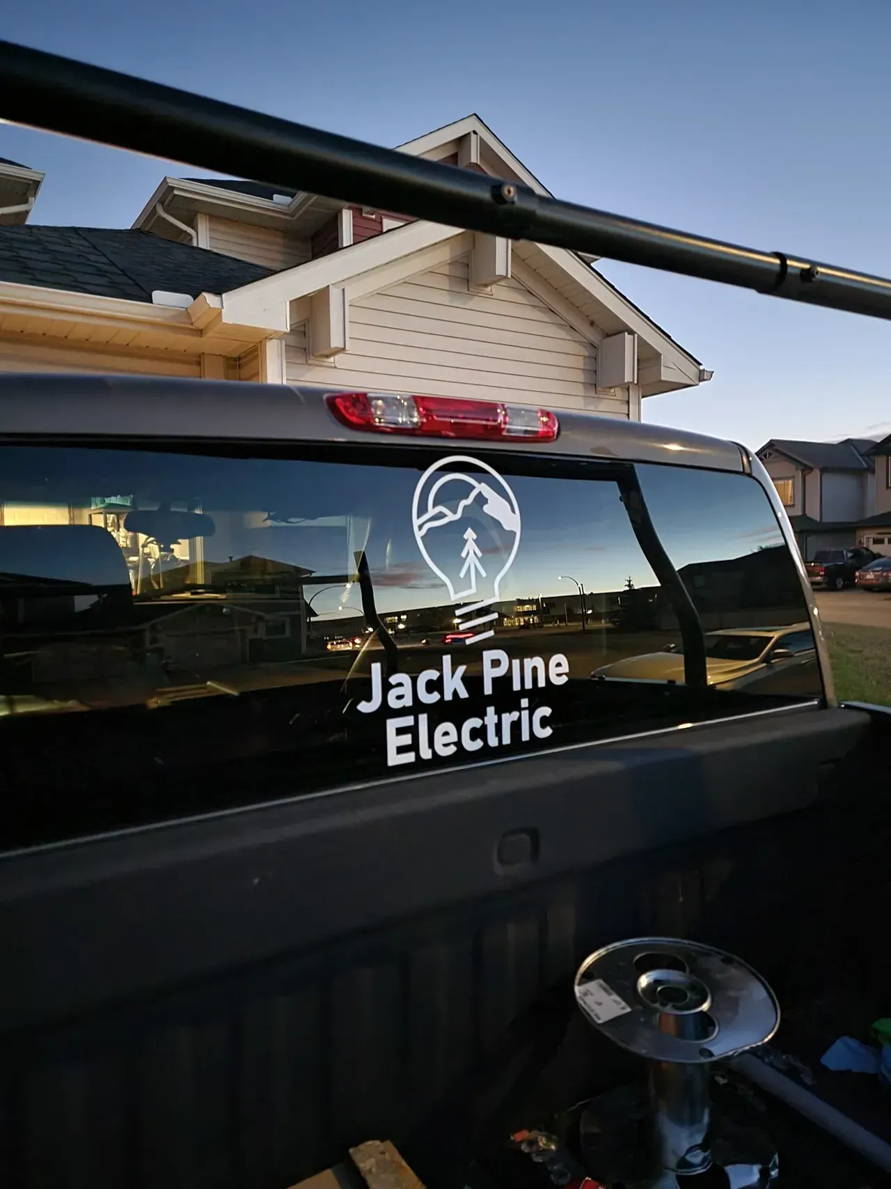 Jack Pine Electric service vehicle for top electricians in Calgary