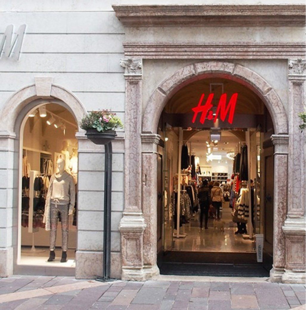 ingresso negozio h&m