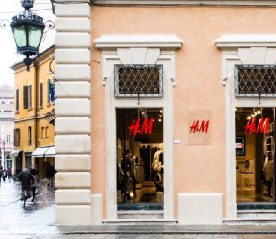 vetrinetta h&m
