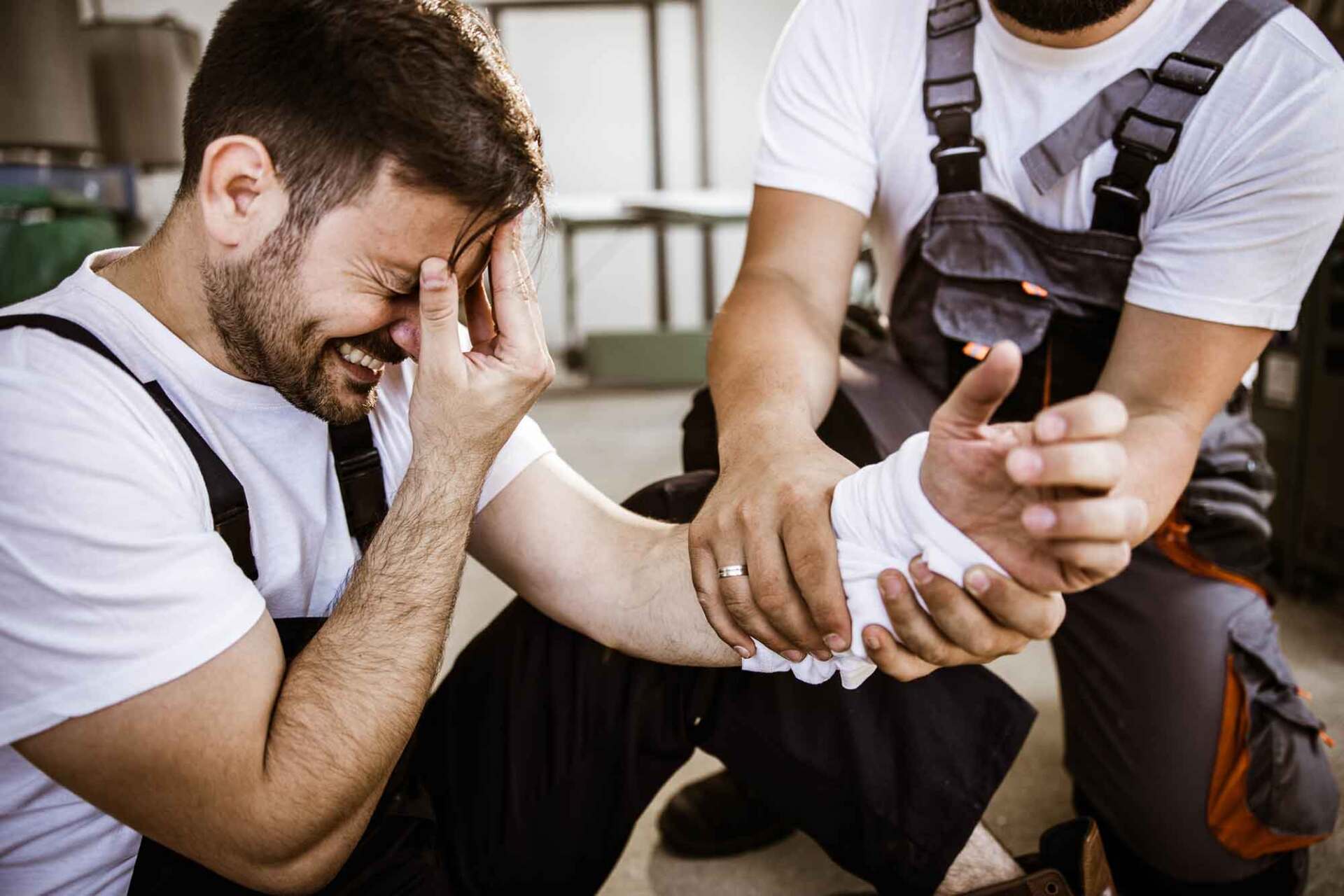 Worker Injured His Hand — New Carlisle, IN — Barnhart Insurance