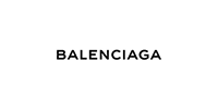The balenciaga logo is on a white background.