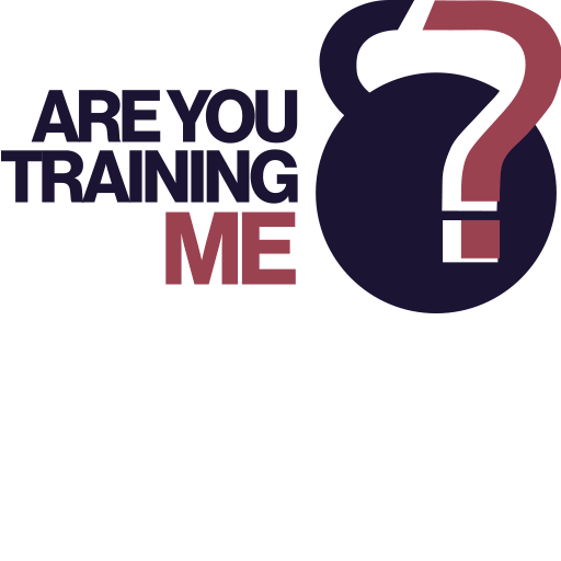A logo for a company called are you training me