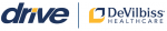 Drive and DeVilbiss Healthcare logos on a white background