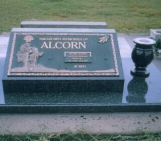 Customized Lawn Cover Monuments — Northern Rivers Headstones in Casino, NSW