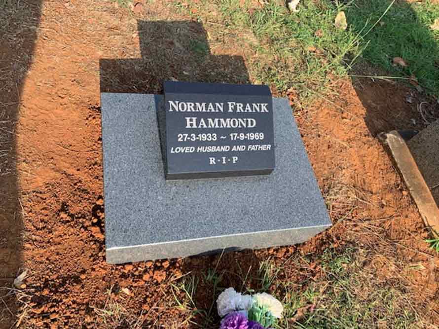 Small Lawn Monument — Headstones Services in Casino, NSW