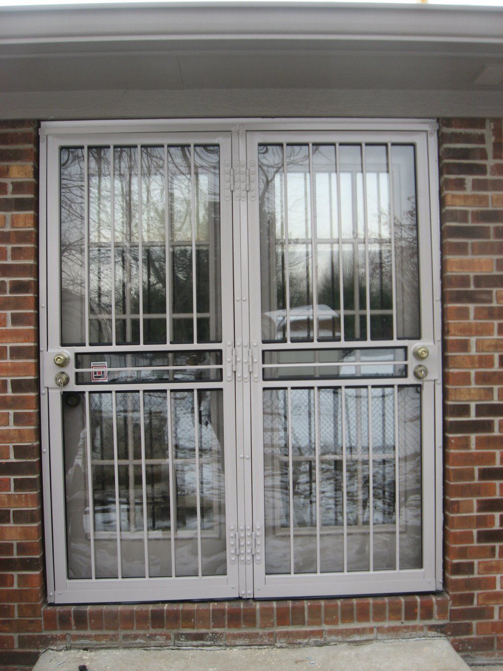 Double Doors Lain Pickett Deco - Indianapolis, IN - Markin Sales Camper & Security Doors