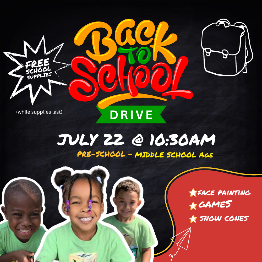 Mitchell's Learning Institute Back To School Drive