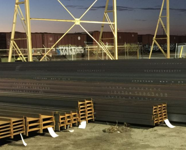 Metal and Steel Beam Yard
