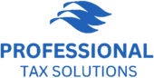 Blue logo with the word 