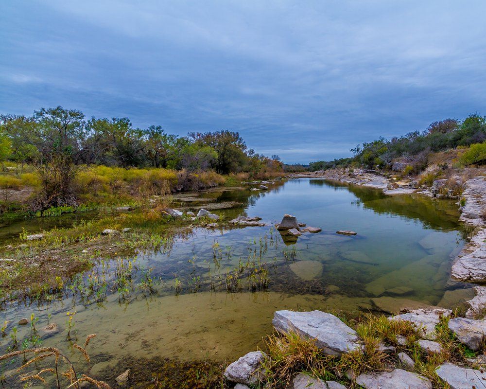 Winding Panhandle stream