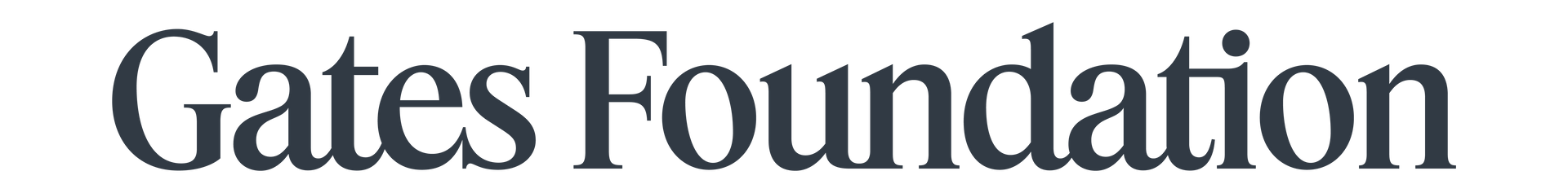 Gates Foundation text.