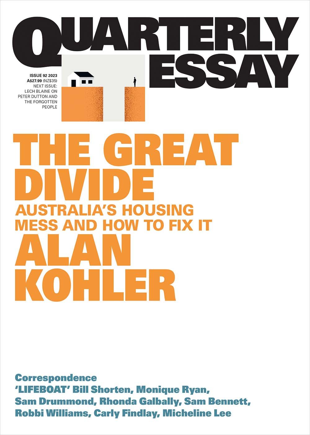 Alan Kohler's Quarterly Essay