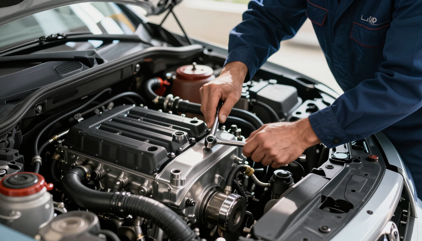 Nettoyage moteur complet professionnel chez Yan Carrosserie Autos