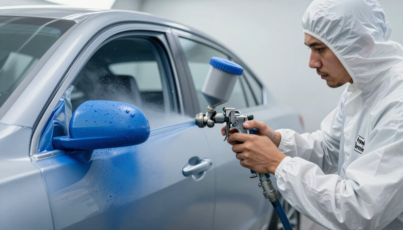 Application de peinture précise