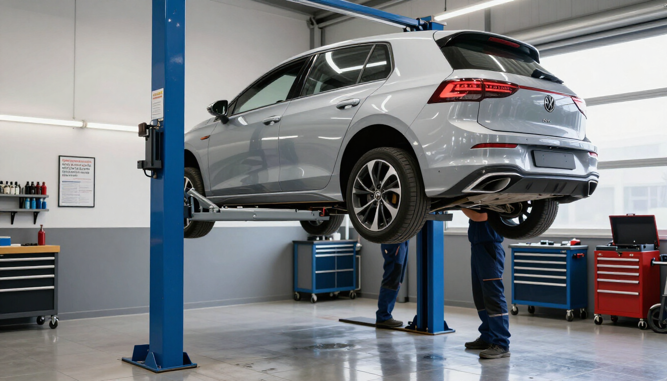 Garage moderne et écologique