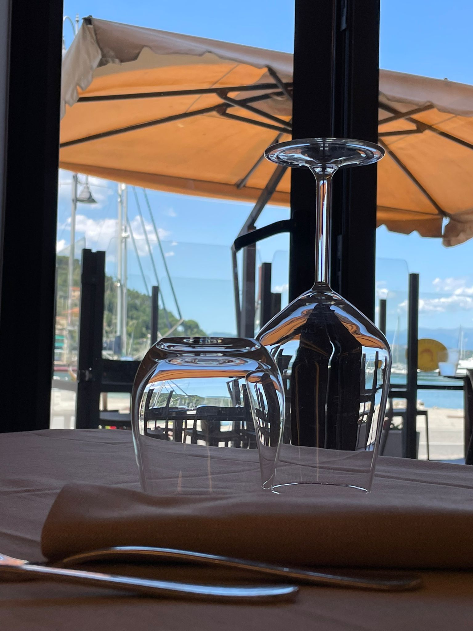 dehor ristorante il Gambero Portovenere