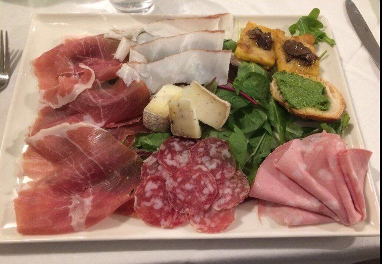Antipasti Ristorante il Gambero Le Grazie