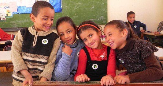 morocco school kids