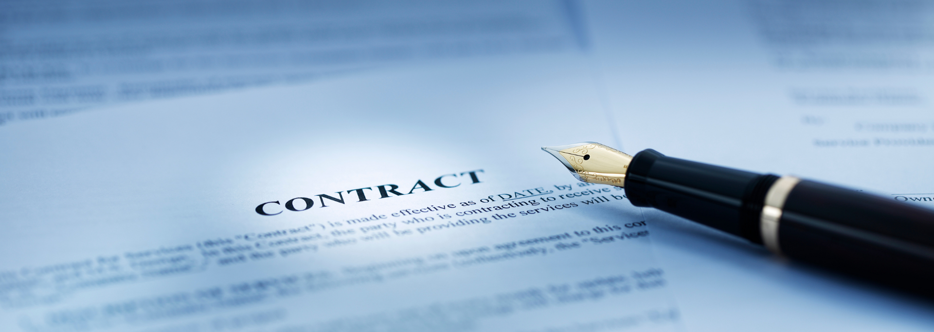 Picture of a contract