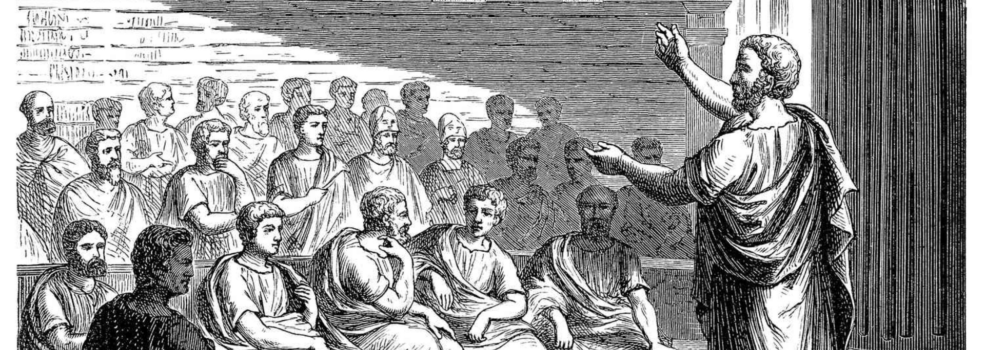 Image of an Ancient Greek assembly