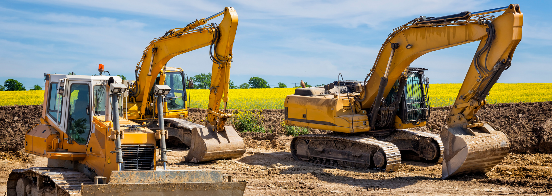 Picture of construction machinery